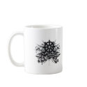 Dharma Wheel Grunge mugs