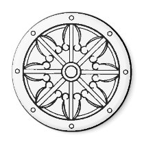 Dharma Wheel magnets