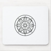 Dharma Wheel mousepads