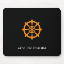 Dharma Wheel mousepads