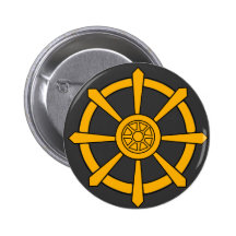 Dharma Wheel Pins