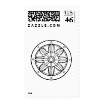 Dharma Wheel postage