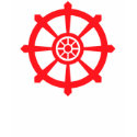 Dharma Wheel T-Shirt by okawastudios Dharma Wheel T-Shirt