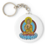 Dharmachakra Buddha Keychain