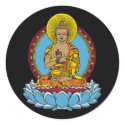 Dharmachakra Buddha stickers
