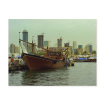 Dhau Harbor, Souk shark, Kuwait city postcards