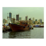 Dhau Harbor, Souk shark, Kuwait city Postcard