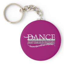 DI White Logo Key Chains