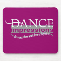 DI White Logo Mouse Pad