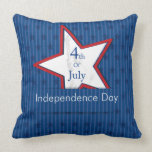 Día de la Independencia almohadas del 4 de julio (