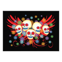 Dia de los Muertos 2 Invitations