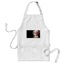 dia de los muertos apron