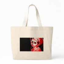 dia de los muertos tote bags