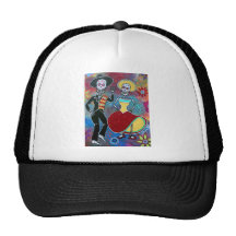 DIA DE LOS MUERTOS BAILAR MARIACHI TRUCKER HAT
