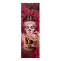 Dia de los Muertos Bookmark business cards