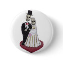 Dia de los Muertos buttons by c1nn4m0n Dia de los Muertos buttons