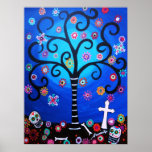 Dia de los Muertos by Prisarts Posters
