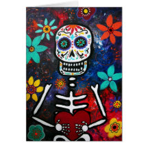 DIA DE LOS MUERTOS CARD