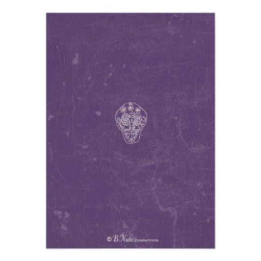 Dia de los Muertos Day of the Dead Invitation