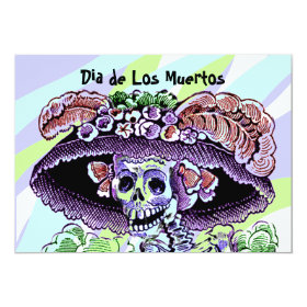 Dia de Los Muertos Day Of The Dead Invitations 5