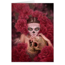Dia de los Muertos Greeting Card cards
