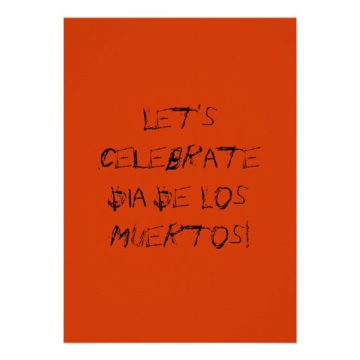 DIA DE LOS MUERTOS INVITATION