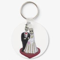 Dia de los Muertos keychains