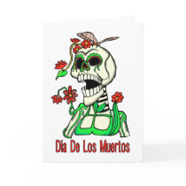 Dia De Los Muertos "Laughing Skeleton" cards by Aquavel Dia De Los Muertos "Laughing Skeleton" cards