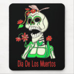 Dia De Los Muertos "Laughing Skeleton" Mousepad