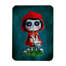 artsprojekt, fairy tale, halloween, red riding hood, dia de los muertos, sugar skull, day of the dead, la catrina, little red riding hood, fairytale, horror, skulls, dia de muertos, spooky, scary, catrina, calavera, gothic, mexico, mexican, spooky fairy tale, mexican fairy tale, fairy tale gift, halloween gift, halloween present, fairy tale present, red riding hood gift, red riding hood present, the day of the dead, children stories, folk tales, mexican day of the dead, day of the dead skulls, day of the dead mask, [[missing key: type_fuji_fleximagne]] med brugerdefineret grafisk design