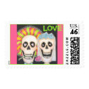 Dia De Los Muertos LOVE stamp