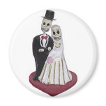 Dia de los Muertos Refrigerator Magnets