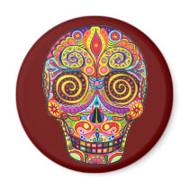 Dia de los Muertos Magnet