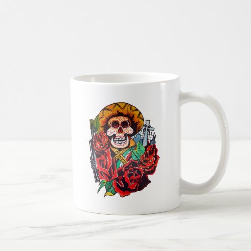 dia de los muertos mug