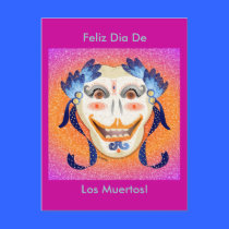 Dia De Los Muertos Postcard