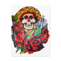 dia de los muertos post cards