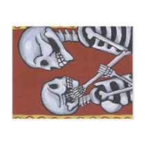 dia de los muertos skeletons in love postcard by natashablue dia de los muertos skeletons in love postcard