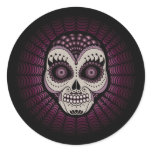 Dia de los Muertos spiderweb skull Stickers Dia de los Muertos spiderweb skull Stickers