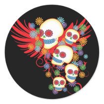 Dia de los Muertos stickers by TheSkullster Dia de los Muertos stickers