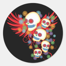 Dia de los Muertos Stickers