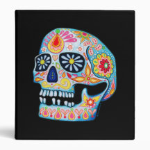 Dia de los Muertos Sugar Skull Binder