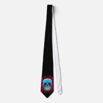 Dia De Los Muertos Sugar Skull ties
