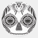 Dia de los Muertos That Girl Skull Stickers