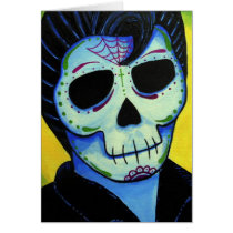 Dia de los Muertos The King of Rock cards