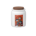 Dia de Muertos Musical Skeleton Band Candy Dish