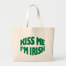 Día del St. Patricks Bolsa Lienzo