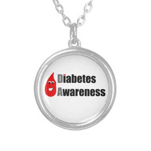 Diabetes Awareness Necklaces, Diabetes Awareness Necklace Jewelry