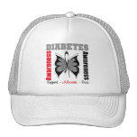 Diabetes Awareness Butterfly Trucker Hats