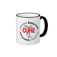 Diabetes Awareness Find A Cure Coffee Mug