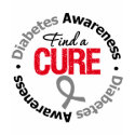 Diabetes Awareness Find A Cure t-shirts